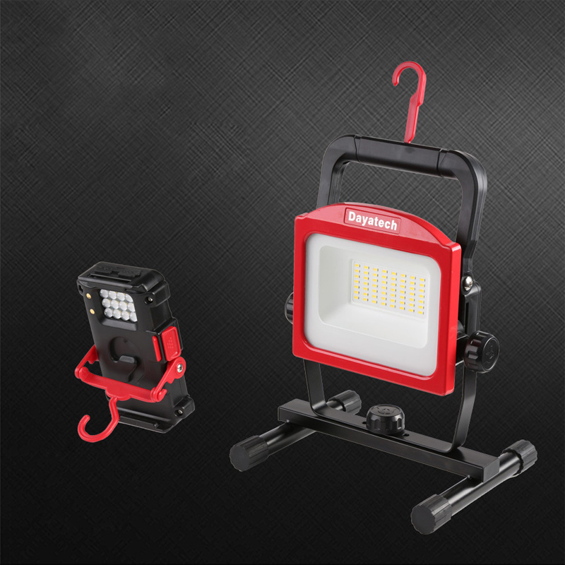 Solas Oibre Battery Comhtháite Rechargeable
